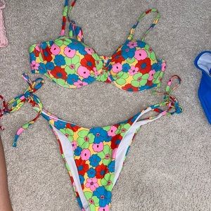Floral bikini